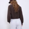 Cardigan de punto con mangas de murciélago Cardigan de punto con mangas de murciélago