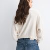 Cardigan de punto con mangas de murciélago Cardigan de punto con mangas de murciélago