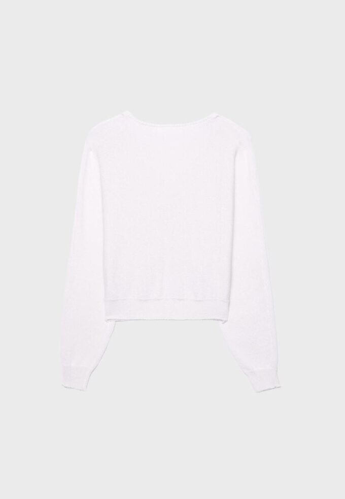 Cardigan de punto con mangas de murciélago Cardigan de punto con mangas de murciélago