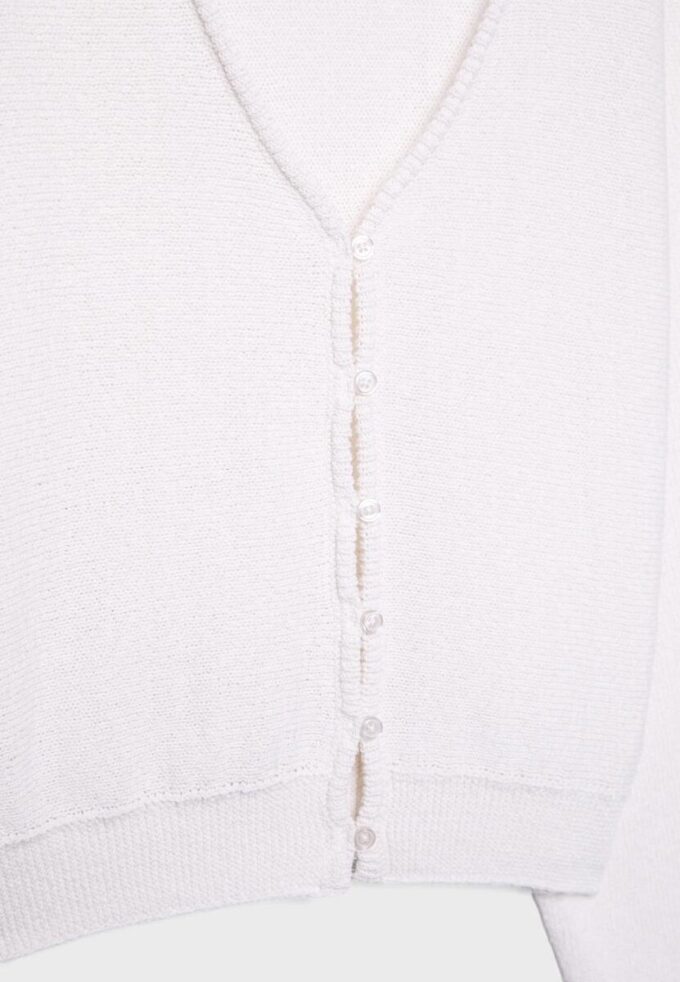 Cardigan de punto con mangas de murciélago Cardigan de punto con mangas de murciélago