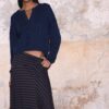 Cardigan de punto trenzado con botones Cardigan de punto trenzado con botones