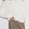 Cardigan de punto trenzado con botones Cardigan de punto trenzado con botones