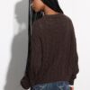 Cardigan de punto trenzado con botones Cardigan de punto trenzado con botones