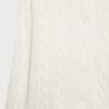 Cardigan de punto trenzado con botones Cardigan de punto trenzado con botones