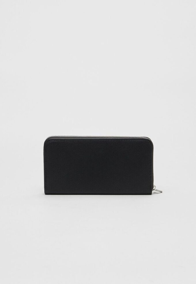 Cartera básica con cremallera