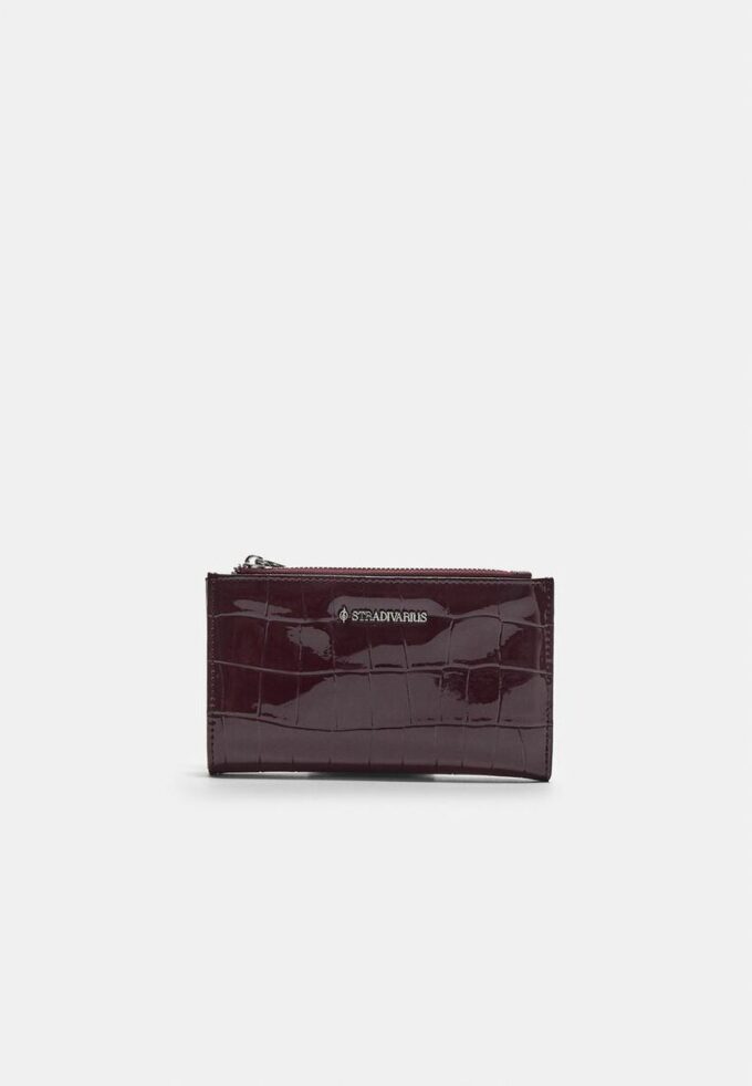 Cartera básica imitación cocodrilo Cartera básica imitación cocodrilo