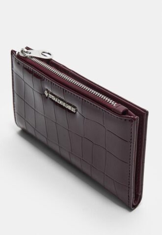 Cartera básica imitación cocodrilo
