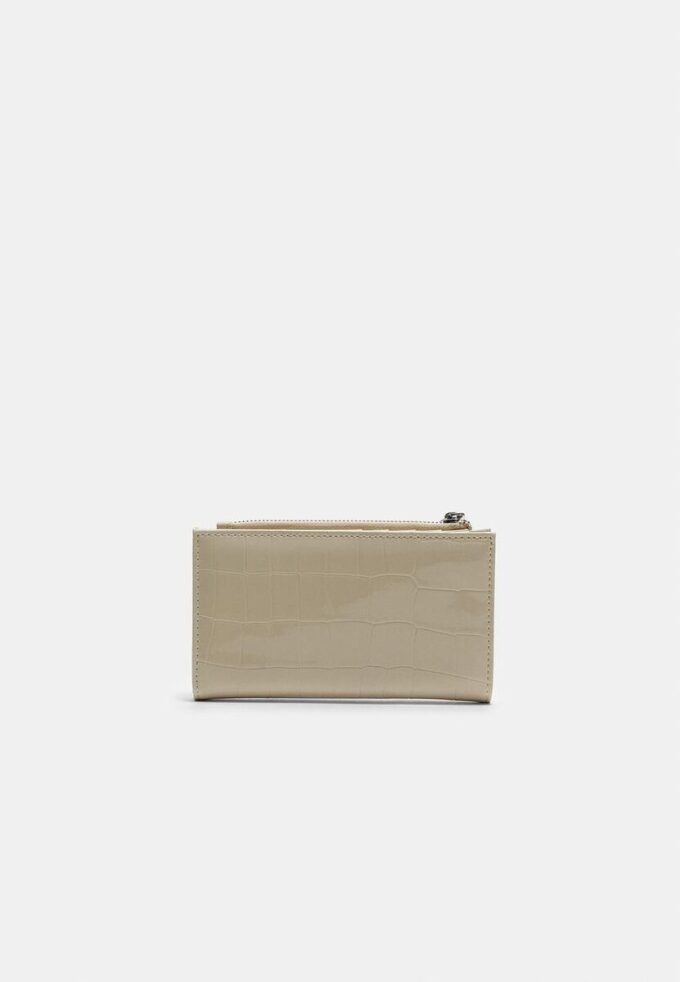 Cartera básica imitación cocodrilo Cartera básica imitación cocodrilo