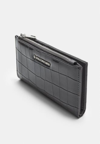 Cartera básica imitación cocodrilo