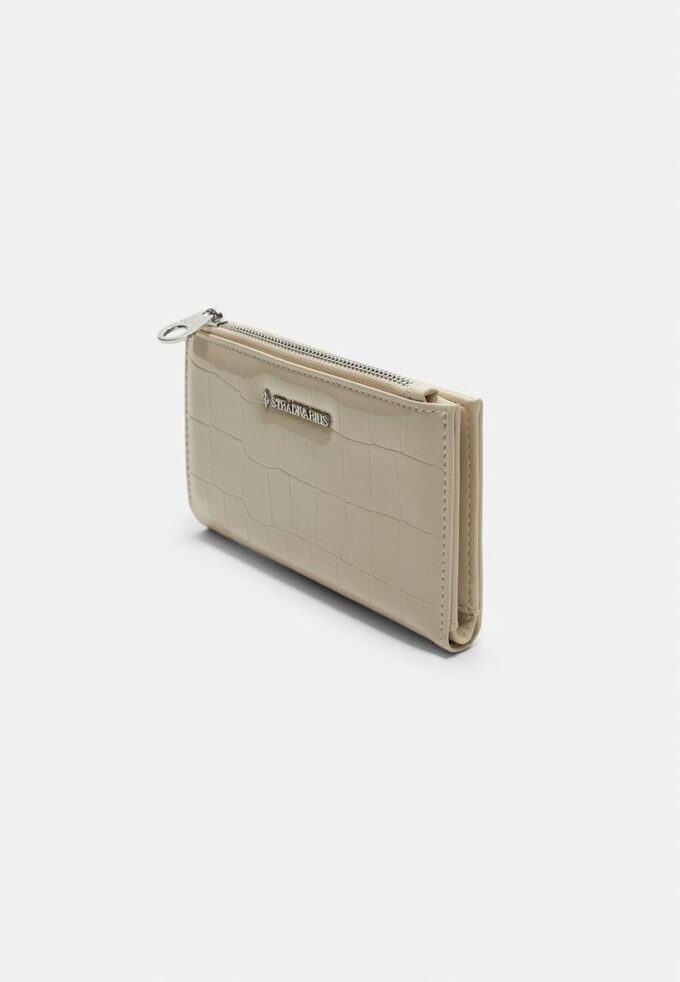 Cartera básica imitación cocodrilo Cartera básica imitación cocodrilo