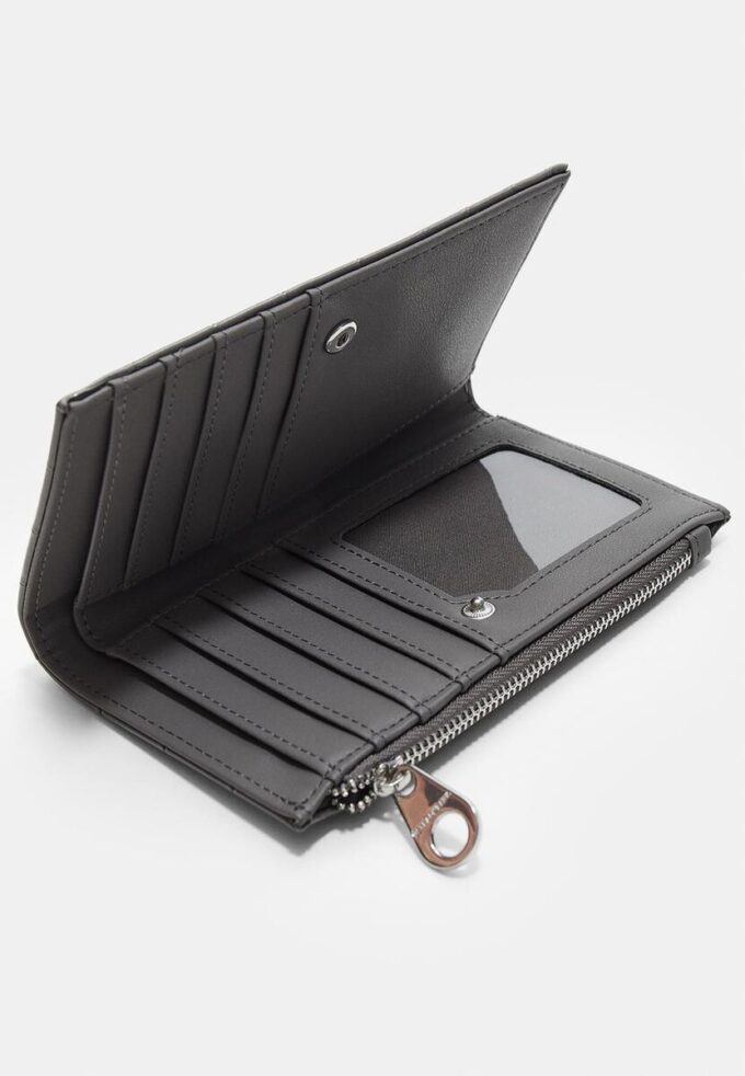 Cartera básica imitación cocodrilo Cartera básica imitación cocodrilo