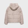 Chaqueta acolchada básica con capucha Chaqueta acolchada básica con capucha