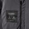 Chaqueta acolchada con capucha metalizada Chaqueta acolchada con capucha metalizada