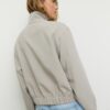 Chaqueta acolchada de cuello alto Chaqueta acolchada de cuello alto