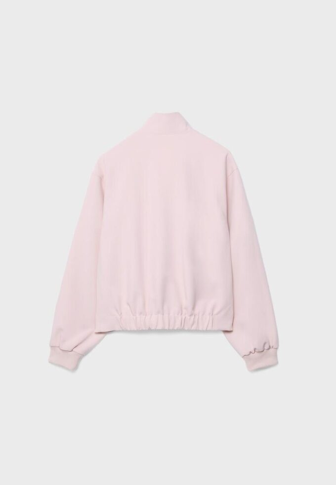 Chaqueta acolchada de cuello alto Chaqueta acolchada de cuello alto