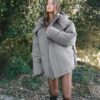 Chaqueta acolchada oversize con capucha Chaqueta acolchada oversize con capucha