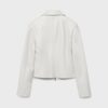 Chaqueta ajustada con efecto piel Chaqueta ajustada con efecto piel