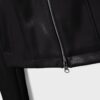 Chaqueta ajustada con efecto piel Chaqueta ajustada con efecto piel