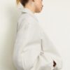 Chaqueta bomber acolchada con efecto piel Chaqueta bomber acolchada con efecto piel