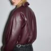 Chaqueta bomber acolchada con efecto piel Chaqueta bomber acolchada con efecto piel