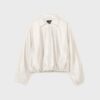 Chaqueta bomber acolchada con efecto piel Chaqueta bomber acolchada con efecto piel