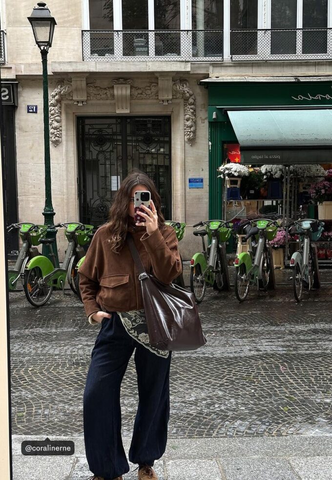 Chaqueta bomber de ante sintético Chaqueta bomber de ante sintético