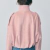 Chaqueta bomber de ante sintético Chaqueta bomber de ante sintético