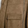 Chaqueta bomber de ante sintético Chaqueta bomber de ante sintético