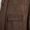 Chaqueta bomber de ante sintético Chaqueta bomber de ante sintético
