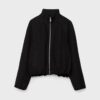 Chaqueta bomber tipo globo de tacto suave con tacto suave Chaqueta bomber tipo globo de tacto suave con tacto suave