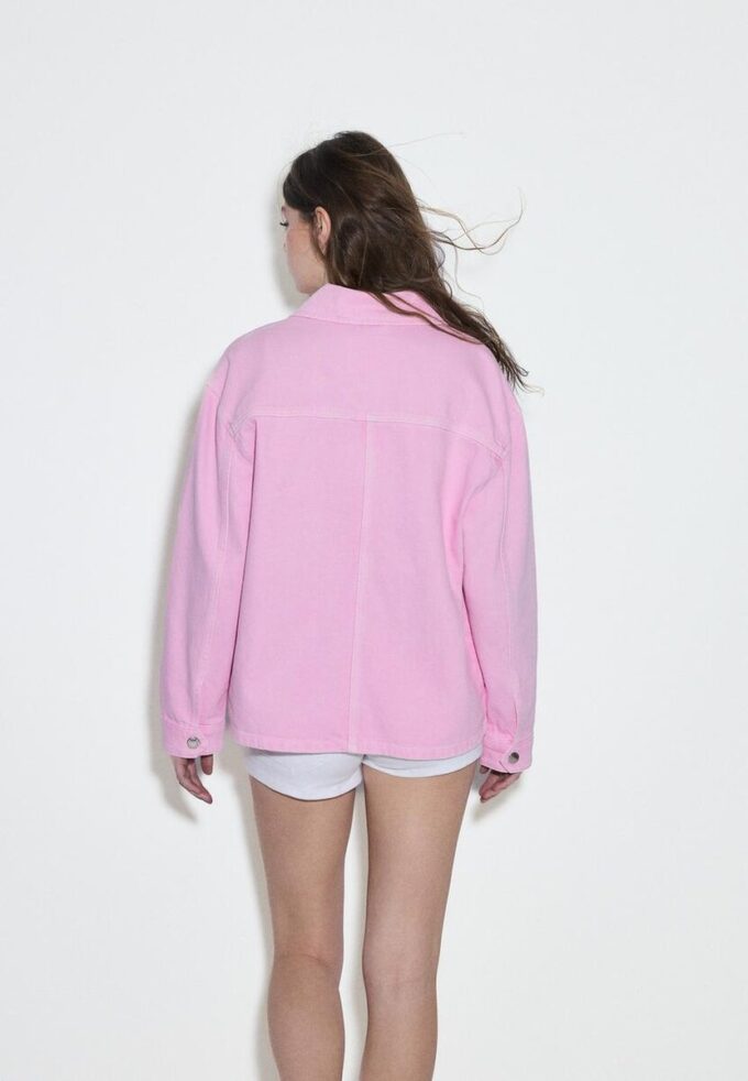 Chaqueta con bolsillos de parche Chaqueta con bolsillos de parche