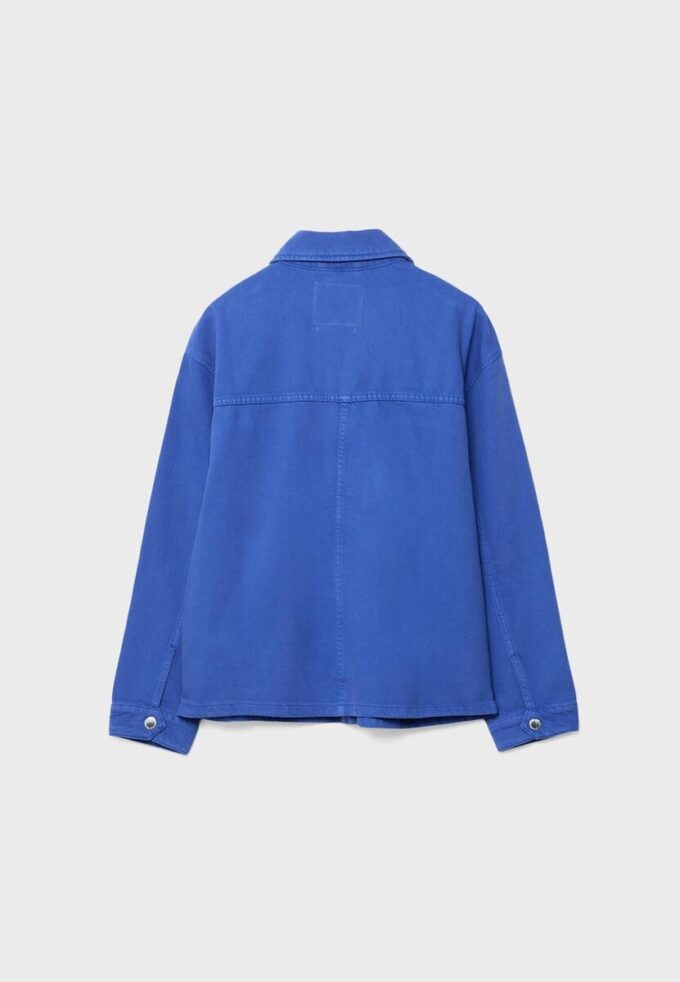 Chaqueta con bolsillos de parche Chaqueta con bolsillos de parche