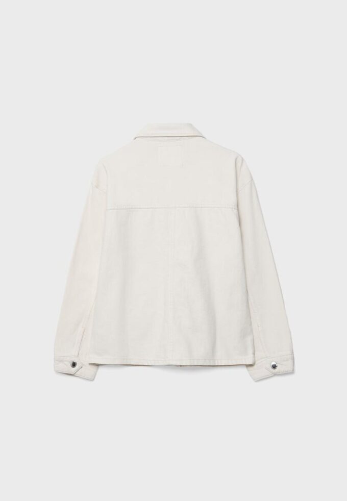 Chaqueta con bolsillos de parche Chaqueta con bolsillos de parche