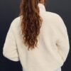 Chaqueta con cremallera y forro de imitación de piel de oveja Chaqueta con cremallera y forro de imitación de piel de oveja