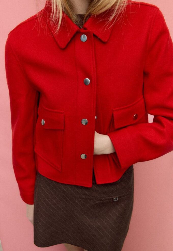 Chaqueta corta suave Chaqueta corta suave