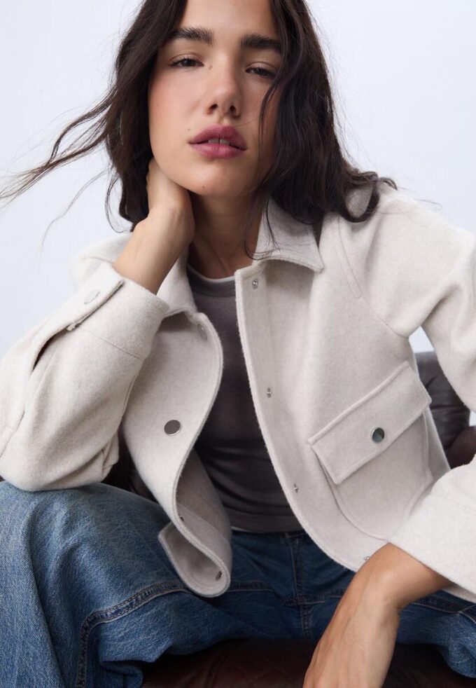 Chaqueta corta suave Chaqueta corta suave