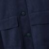 Chaqueta de ante sintético con bolsillos Chaqueta de ante sintético con bolsillos