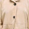 Chaqueta de piel con bolsillos Chaqueta de piel con bolsillos