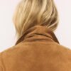 Chaqueta de piel con bolsillos Chaqueta de piel con bolsillos