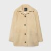 Chaqueta de piel con bolsillos Chaqueta de piel con bolsillos