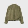 Chaqueta de piel con bolsillos Chaqueta de piel con bolsillos
