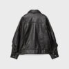 Chaqueta de piel oversize Chaqueta de piel oversize