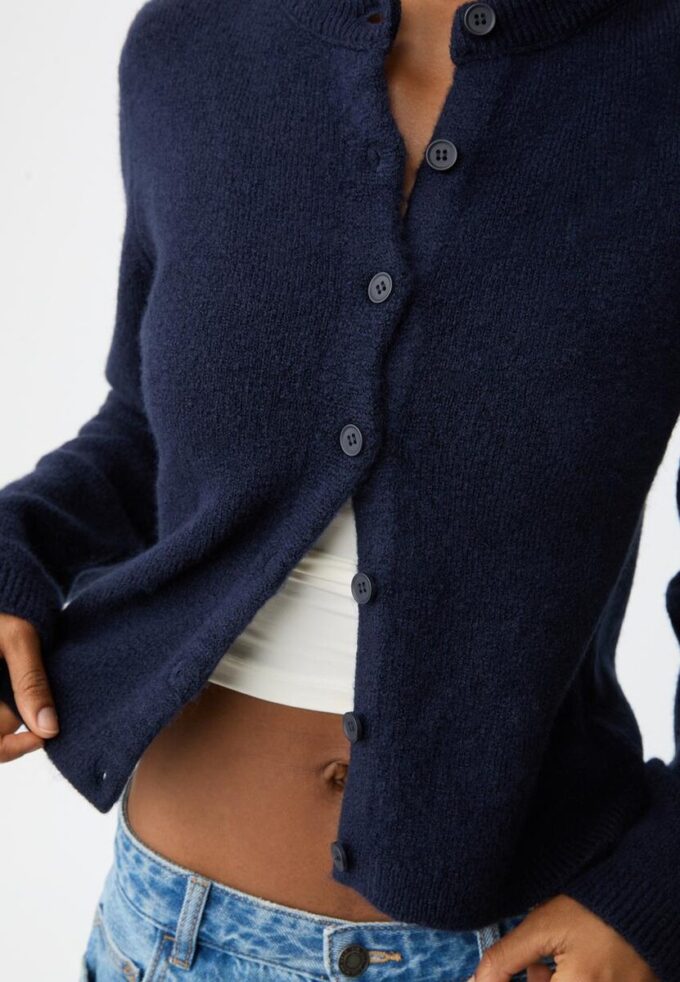 Chaqueta de punto con botones Chaqueta de punto con botones