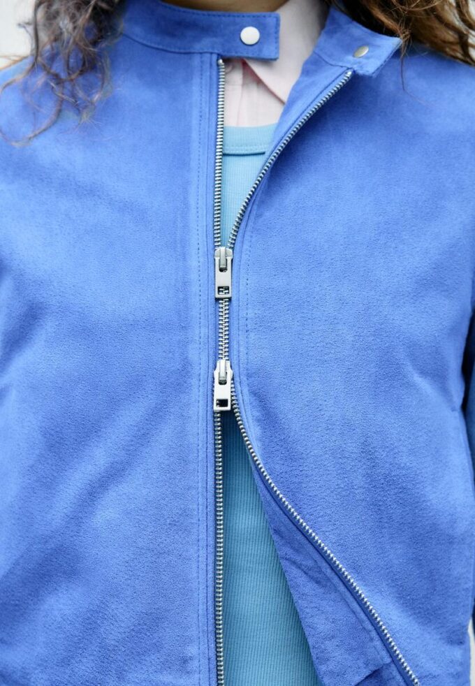 Chaqueta motera 100 % piel