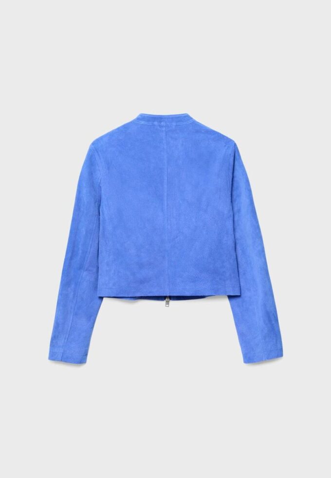 Chaqueta motera 100 % piel