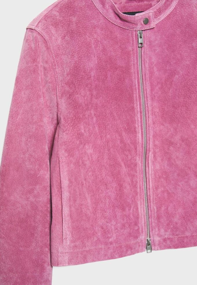 Chaqueta motera 100 % piel