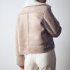 Chaqueta motera de ante sintético Chaqueta motera de ante sintético