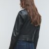 Chaqueta motera de piel Chaqueta motera de piel