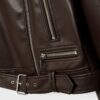 Chaqueta motera efecto piel Chaqueta motera efecto piel