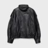 Chaqueta oversize con solapa 100 % piel Chaqueta oversize con solapa 100 % piel